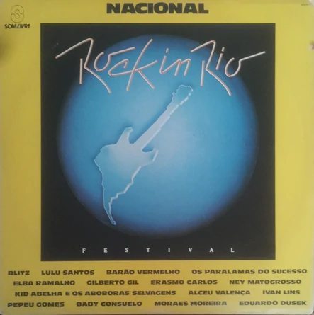 Rock in Rio national song compilation - front cover