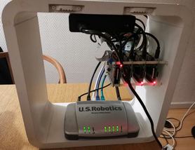 Realce.net - current view of the Raspberry Pi cluster